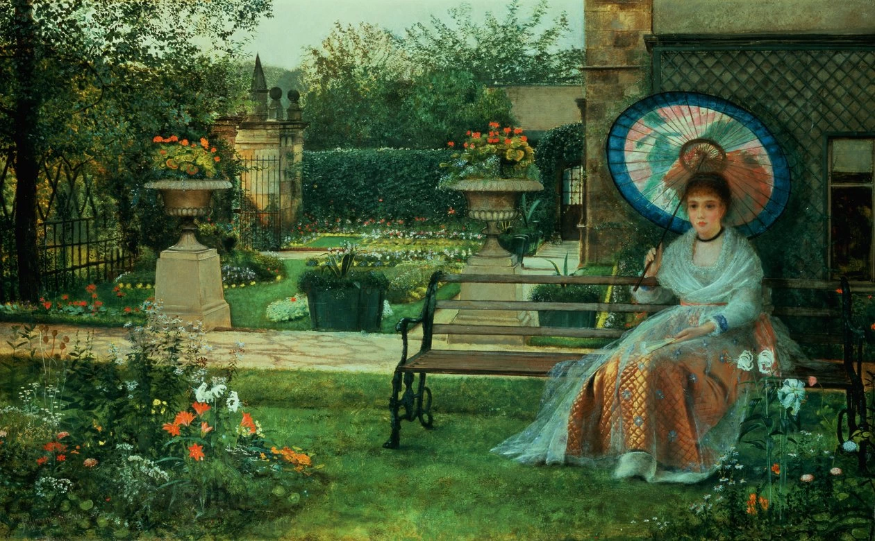 Nella sala Plesaunce, Knostrop Hall, Leeds, 1875